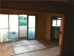 ビフォー　リフォーム前の物件