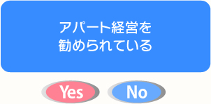 アパート経営を勧められている